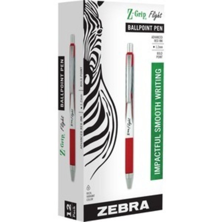 ZEBRA PEN Pen, Z-Grip, Flight, Rt, 1.2Mm ZEB21930